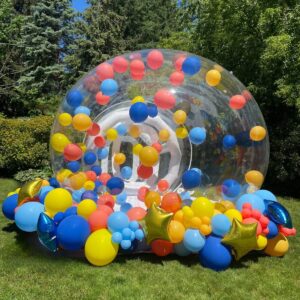 Balloon dome by Pint Sized parties.